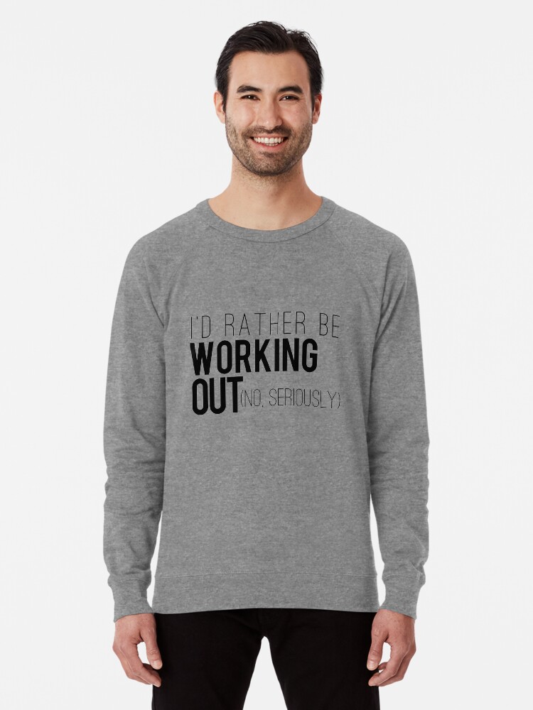 sweatshirt for working out