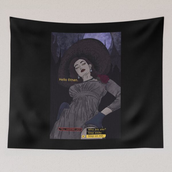 Item preview, Resident Evil Village Tall Vampire Lady designed and sold by ZonaaShirt.