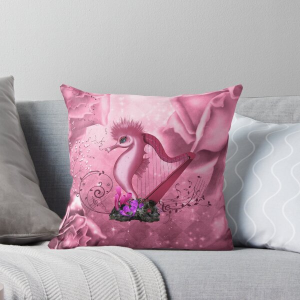 Item preview, Wonderful harp with little seahorse designed and sold by nicky2342.