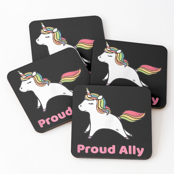 Item preview, Cute Unicorn LGBTQ Gay Ally Pride designed and sold by violetacain70.