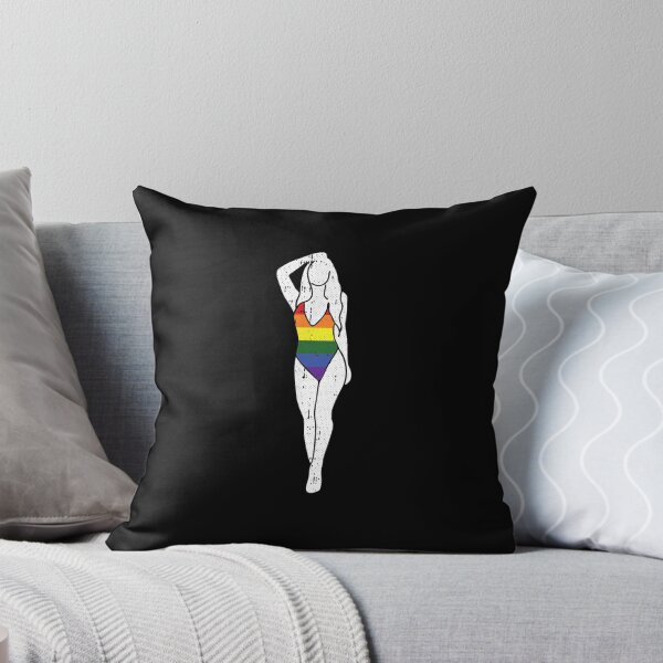 Item preview, Women In Bikini Gay Pride Rainbow Flag Proud designed and sold by violetacain70.