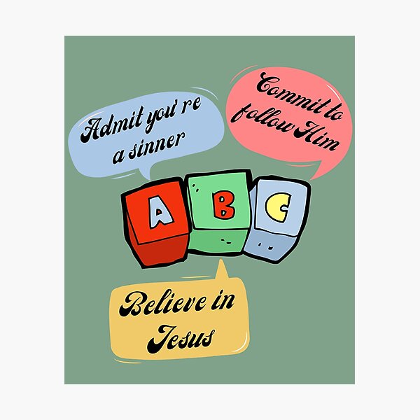 Item preview, Christian ABC Acronym designed and sold by garmentoffaith.
