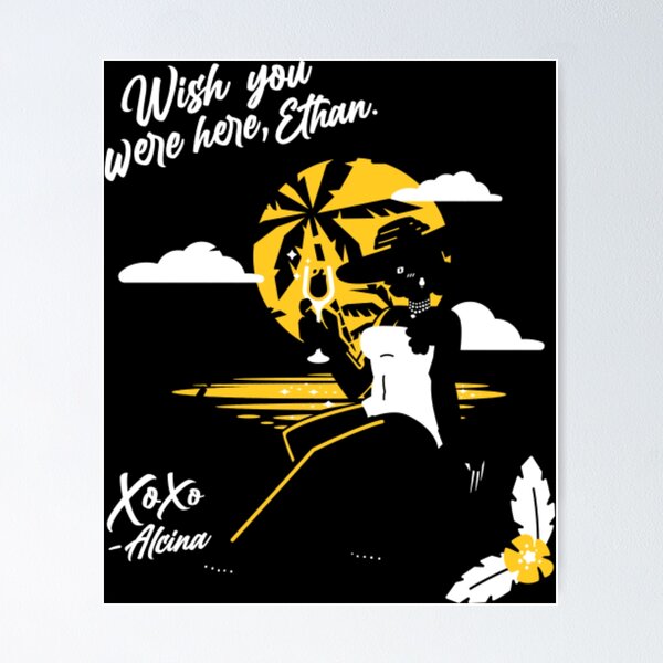 Item preview, Wish you were here, Ethan v2 designed and sold by ZonaaShirt.