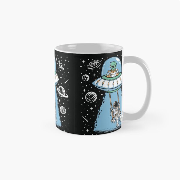 Item preview, Astronaut Alien Playing Together Illustration designed and sold by Peekonet.