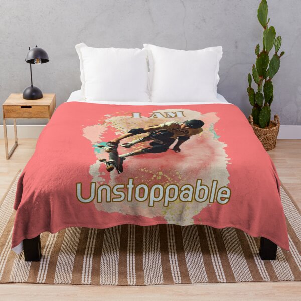 Item preview, IAM UNSTOPPABLE motivational quotes designed and sold by Cheerist .