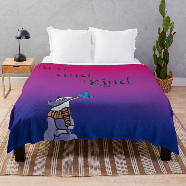Item preview, Just and Kind Badger Bi Pride designed and sold by Fandom-Finesse.