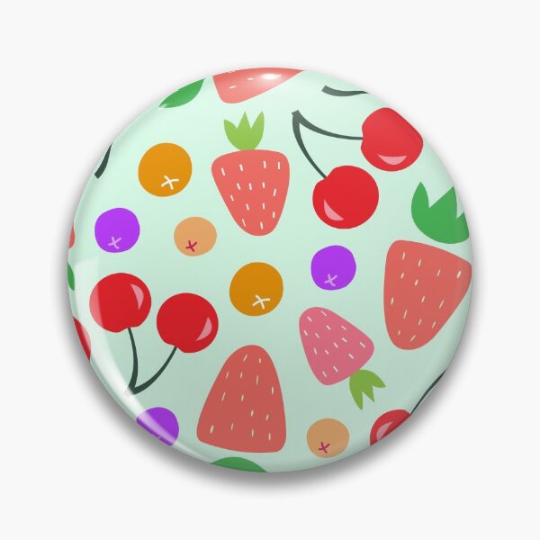 Item preview, Mixed Berries Pattern  designed and sold by Moonshine Paradise.