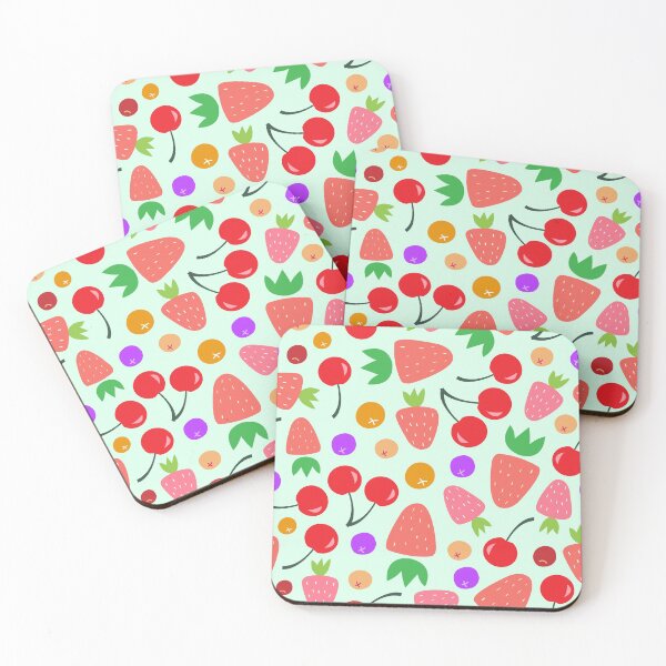 Item preview, Mixed Berries Pattern  designed and sold by Moonshine Paradise.