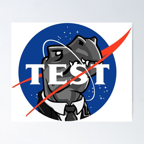 Item preview, NASA Middle Management Dino designed and sold by namahanna.