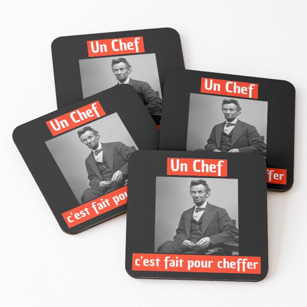 Aperçu de l'œuvre Un chef c'est fait pour cheffer Cadeau pour la fête des pères créée et vendue par TeeJfm.