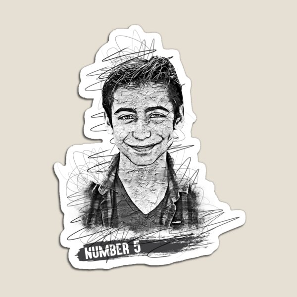 Item preview, Aidan Gallagher Abstract Sketch Art, Aidan Gallagher, Number 5 designed and sold by graphic-genie.