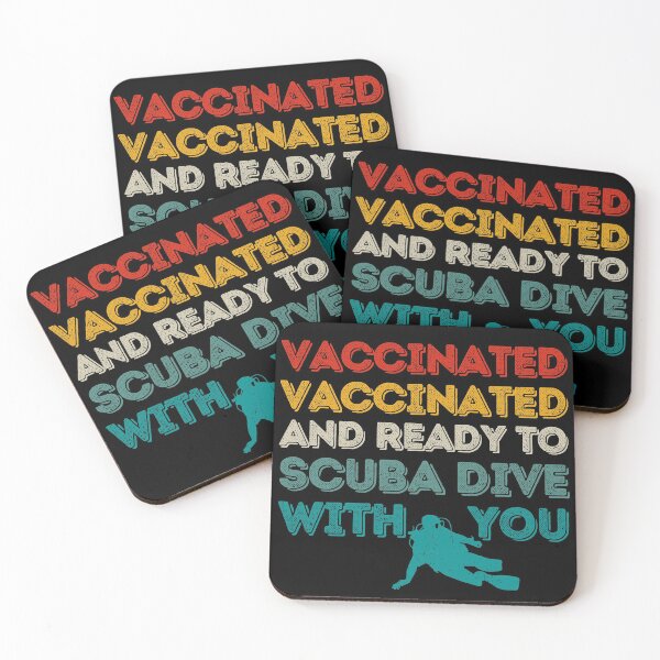 Item preview, Vaccinated And Ready To Scuba Dive With You designed and sold by StudioAquaLumos.