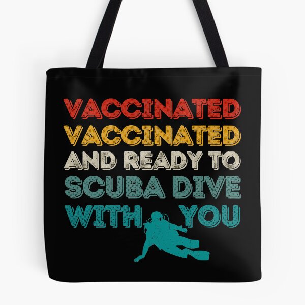 Item preview, Vaccinated And Ready To Scuba Dive With You designed and sold by StudioAquaLumos.