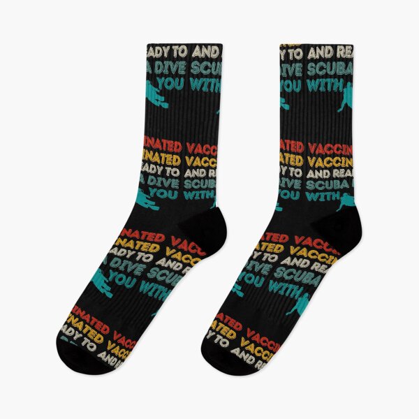 Item preview, Vaccinated And Ready To Scuba Dive With You designed and sold by StudioAquaLumos.