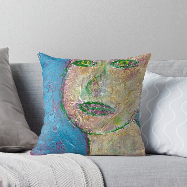 Item preview, "She Dreams of the Happiness She (Believes She) Remembers" Woman's Face designed and sold by Gelarie Johnson.