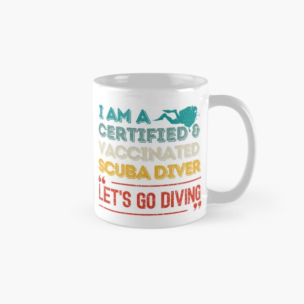 Item preview, Certified & Vaccinated Scuba Diver designed and sold by StudioAquaLumos.