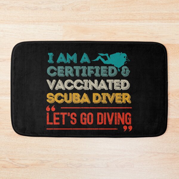 Item preview, Certified & Vaccinated Scuba Diver designed and sold by StudioAquaLumos.