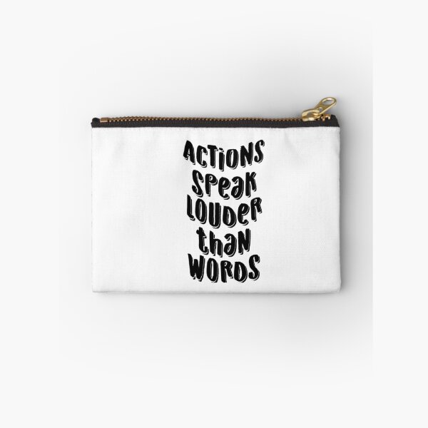 Item preview, Action speak louder than words t-shirt designed and sold by Frangi_Pane_ Magazine.
