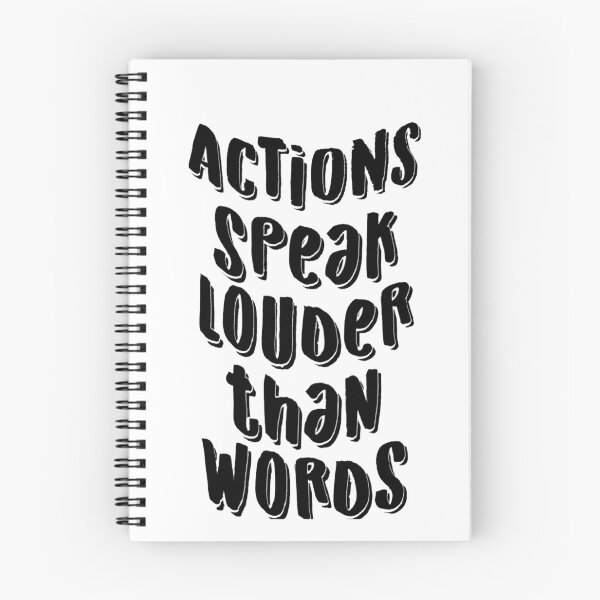 Item preview, Action speak louder than words t-shirt designed and sold by Frangi_Pane_ Magazine.