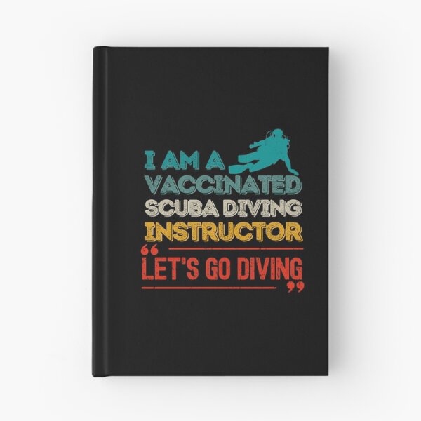 Item preview, Vaccinated Scuba Diving Instructor designed and sold by StudioAquaLumos.