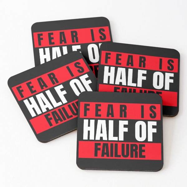 Item preview, Fear is half of failure designed and sold by Light79.