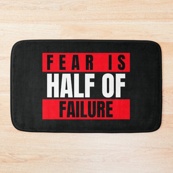 Item preview, Fear is half of failure designed and sold by Light79.