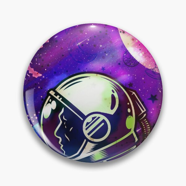 Item preview, Astronauta, espacio exterior, galaxia designed and sold by Violetsun11.