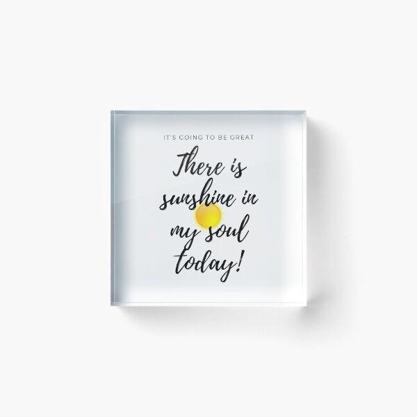 Item preview, SUNSHINE IN MY SOUL designed and sold by BridgetBresser.