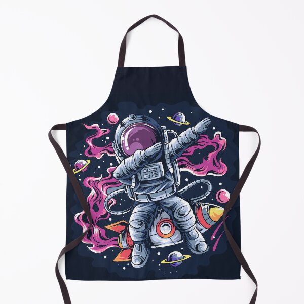 Item preview, Astronaut Dabbing Style Space Rocket with Stars Planets designed and sold by Peekonet.
