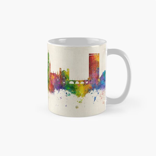 Item preview, Valladolid Spain Skyline designed and sold by ArtPrints.