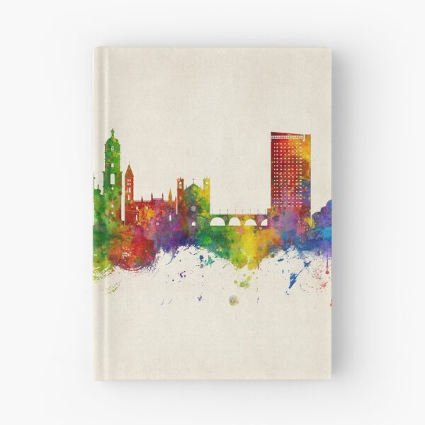 Item preview, Valladolid Spain Skyline designed and sold by ArtPrints.