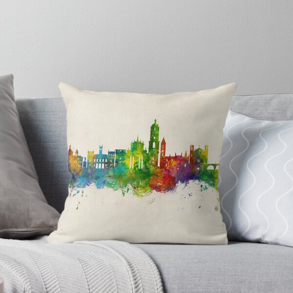 Item preview, Valladolid Spain Skyline designed and sold by ArtPrints.