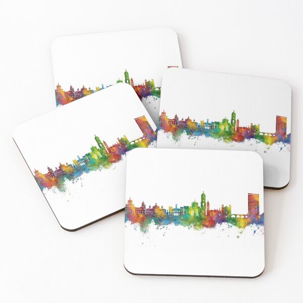 Item preview, Valladolid Spain Skyline designed and sold by ArtPrints.