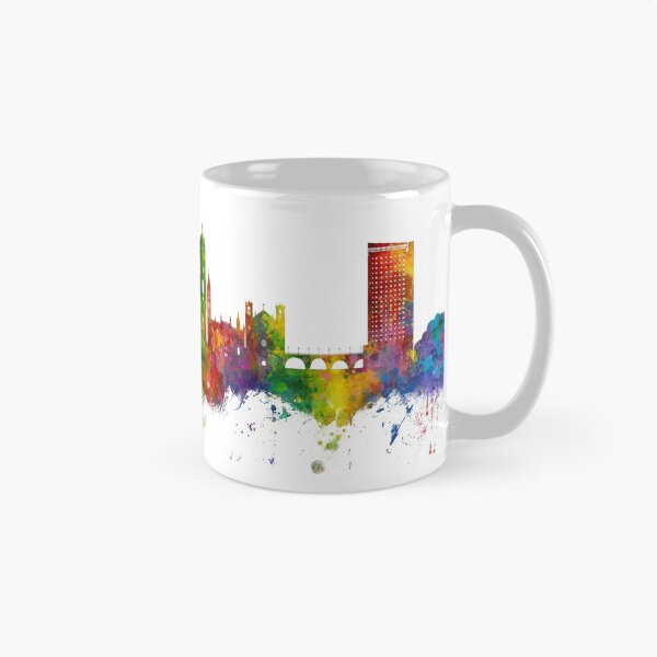 Item preview, Valladolid Spain Skyline designed and sold by ArtPrints.