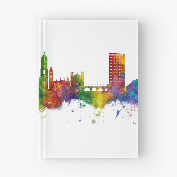 Item preview, Valladolid Spain Skyline designed and sold by ArtPrints.