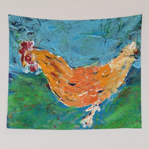 Item preview, "Funky Chicken" designed and sold by Gelarie Johnson.