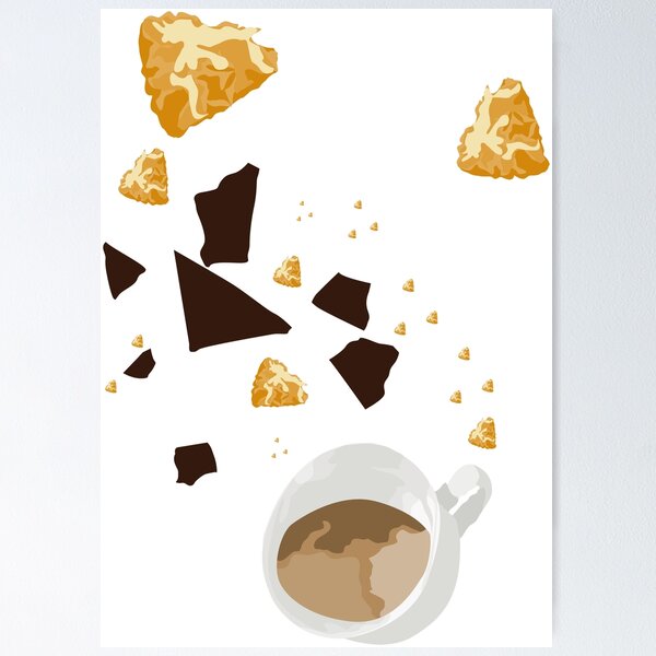 Item preview, coffee and desserts designed and sold by WildanAZ.