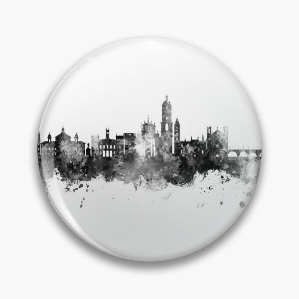 Item preview, Valladolid Spain Skyline designed and sold by ArtPrints.