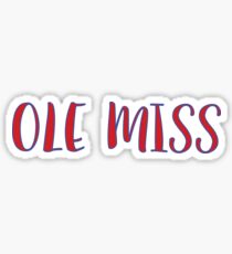 Ole Miss Sticker