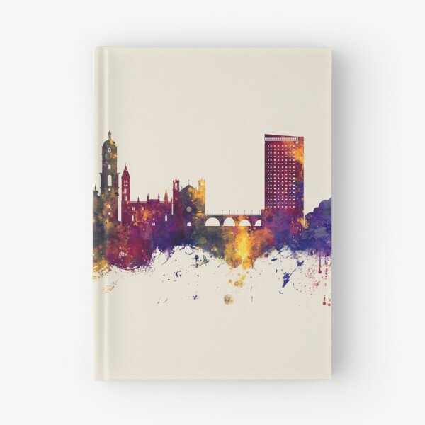 Item preview, Valladolid Spain Skyline designed and sold by ArtPrints.