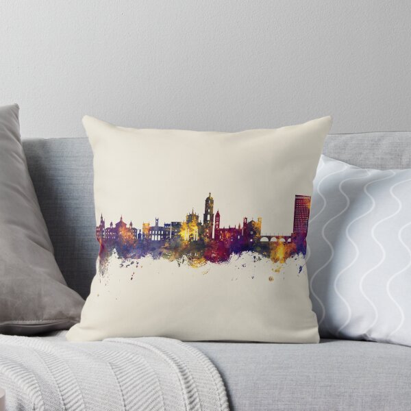 Item preview, Valladolid Spain Skyline designed and sold by ArtPrints.