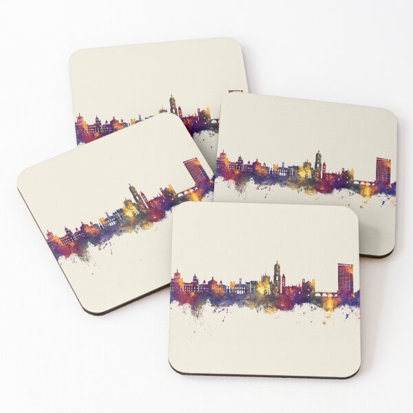 Item preview, Valladolid Spain Skyline designed and sold by ArtPrints.