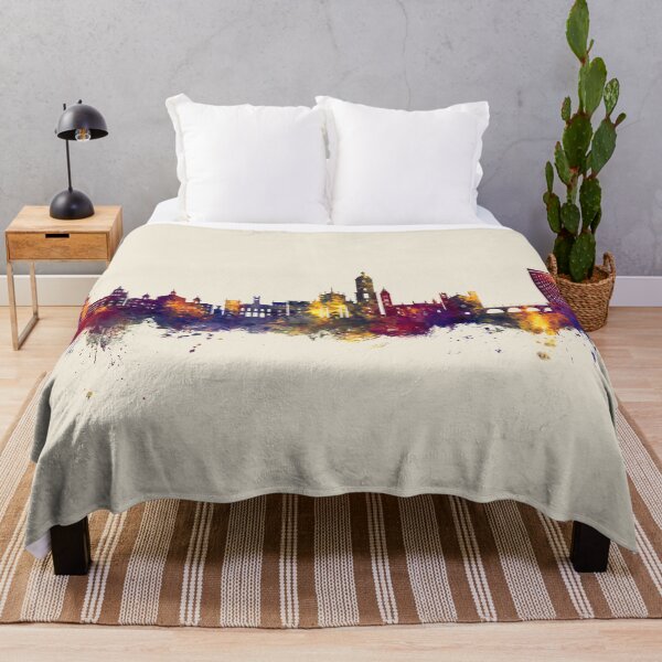 Item preview, Valladolid Spain Skyline designed and sold by ArtPrints.
