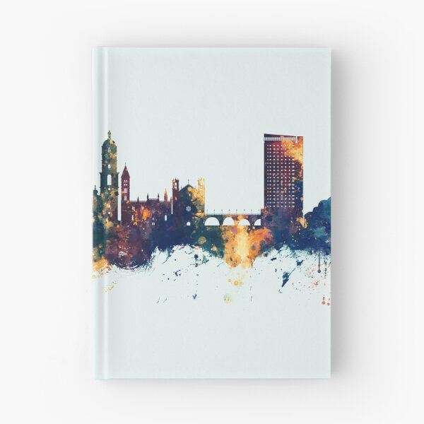 Item preview, Valladolid Spain Skyline designed and sold by ArtPrints.