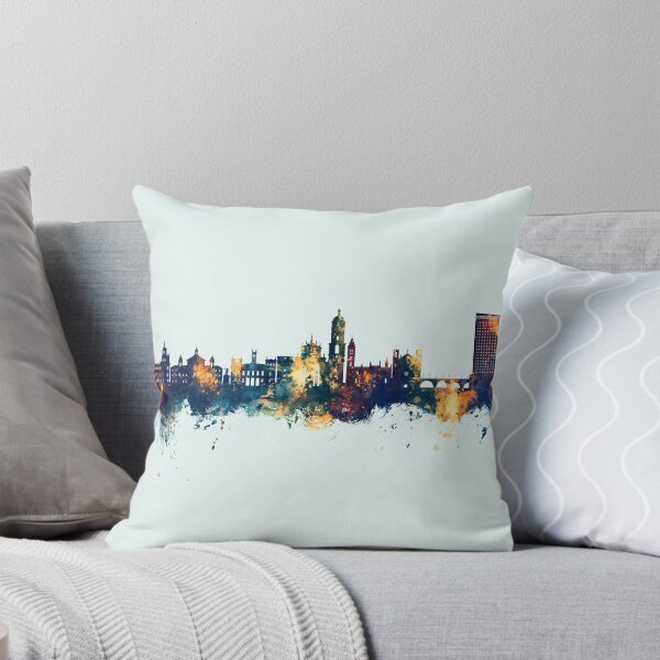 Item preview, Valladolid Spain Skyline designed and sold by ArtPrints.