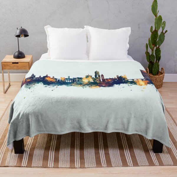Item preview, Valladolid Spain Skyline designed and sold by ArtPrints.