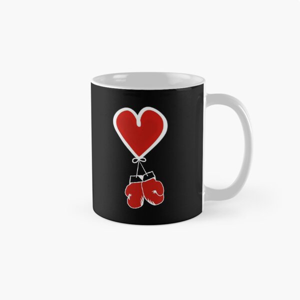 Item preview, I Love Boxing with Red Gloves - Black designed and sold by BusyMonkeys.