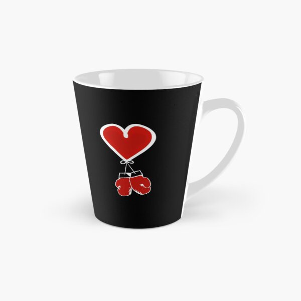 Item preview, I Love Boxing with Red Gloves - Black designed and sold by BusyMonkeys.