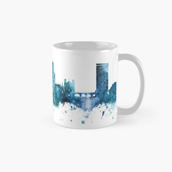 Item preview, Valladolid Spain Skyline designed and sold by ArtPrints.