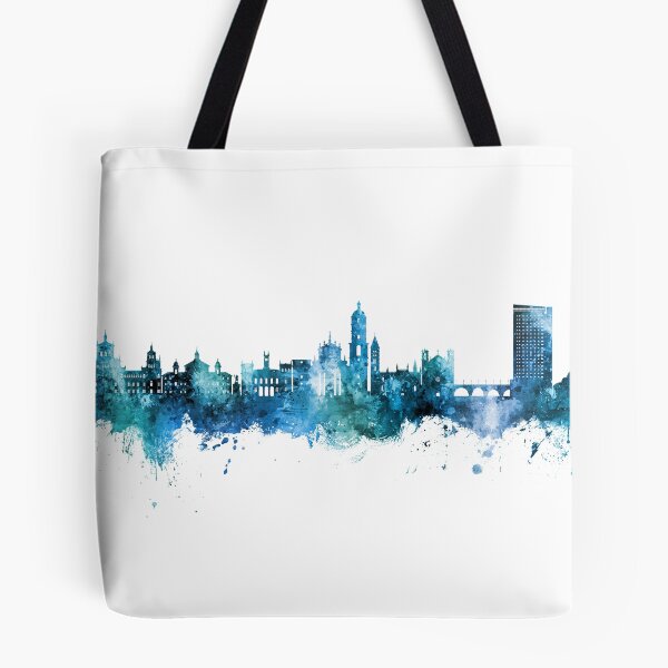 Item preview, Valladolid Spain Skyline designed and sold by ArtPrints.